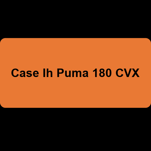 Case Ih Puma 180 CVX